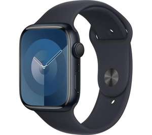 APPLE Watch Series 9 (GPS) - 45 mm- Midnight Sport/storm Blue/Starlight Sport/Light pink Band - Free C&C+ Free Next Day Delivery