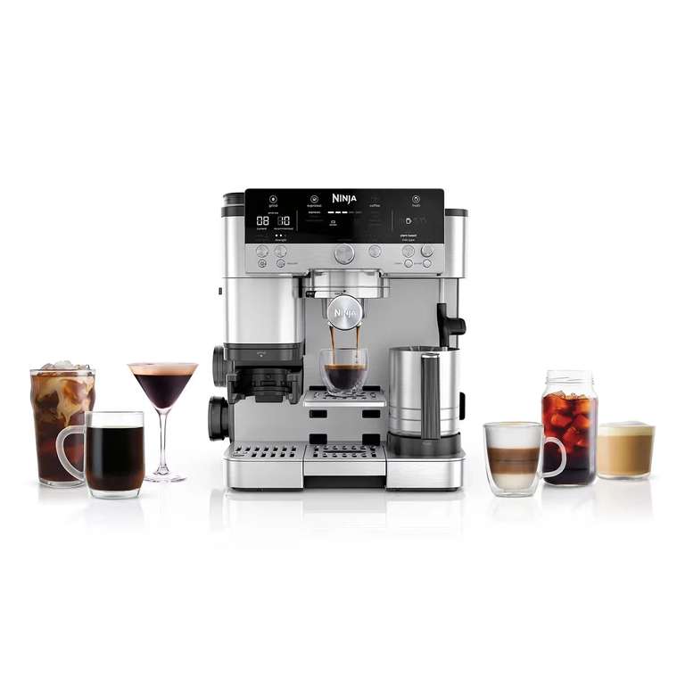 Ninja Luxe Café Premier Espresso Machine Bean to Cup Refurbished ...