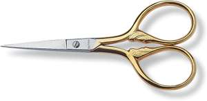 Victorinox Goldplated Embroidery Scissors, Metal, Silver - £5.45 @ Amazon