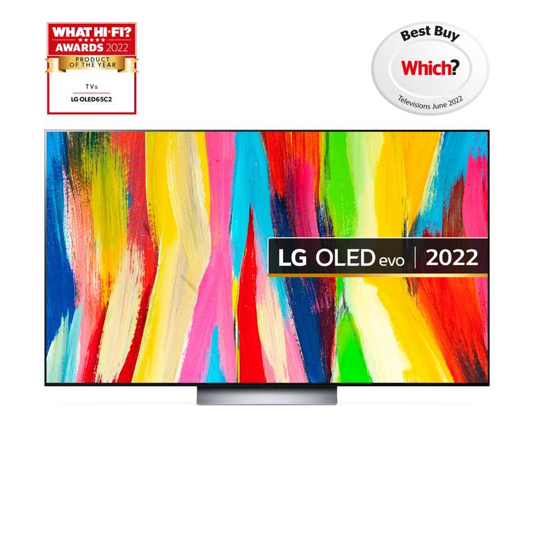 LG OLED65C24LA 4K Ultra HD 65" OLED webOS Smart Platform TV £1499 @ Hughes