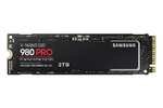 Samsung 980 PRO M.2 NVMe SSD - 2TB, PCIe 4.0 via Amazon EU