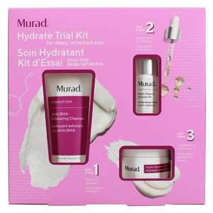 Murad Hydrate Trial Kit - Pack of 3 - free c+c