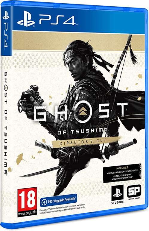 Ghost of Tsushima Director's Cut PS4 £21.99/ PS5 - £29.99 @ Smyths