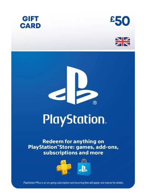 PlayStation Store £50 Gift Card - Using Code