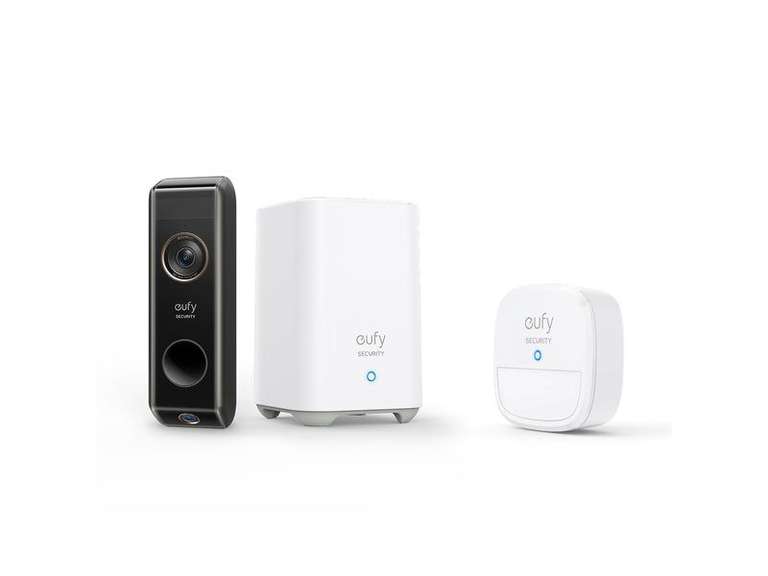Video Doorbell Dual (2K, Battery-Powered) + Motion Sensor - £177.80 with code @ Eufy