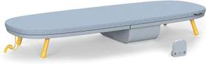 Joseph Joseph Pocket Folding Space-Saving, Compact table-top Ironing Board Regular, Grey / Yellow