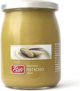 Pisti Sicilian Pistachio Cream Spread Bread Baking Spreadable Paste Jar 600g - £7.49 @ Amazon