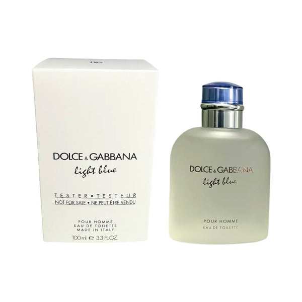 Dolce & Gabbana Light Blue Pour Homme Eau de Toilette Spray 100ml Tester Using Code