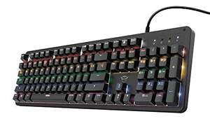 Trust Gaming GXT 1863 Thaz Mechanical Gaming Keyboard with UK Layout - Mechanical Outemu RED Switches - £21.99 @ Amazon Exclusive
