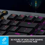 Logitech G915 LIGHTSPEED Wireless Mechanical Gaming Keyboard with Tactile key switches - Fullsize £109 @ Amazon