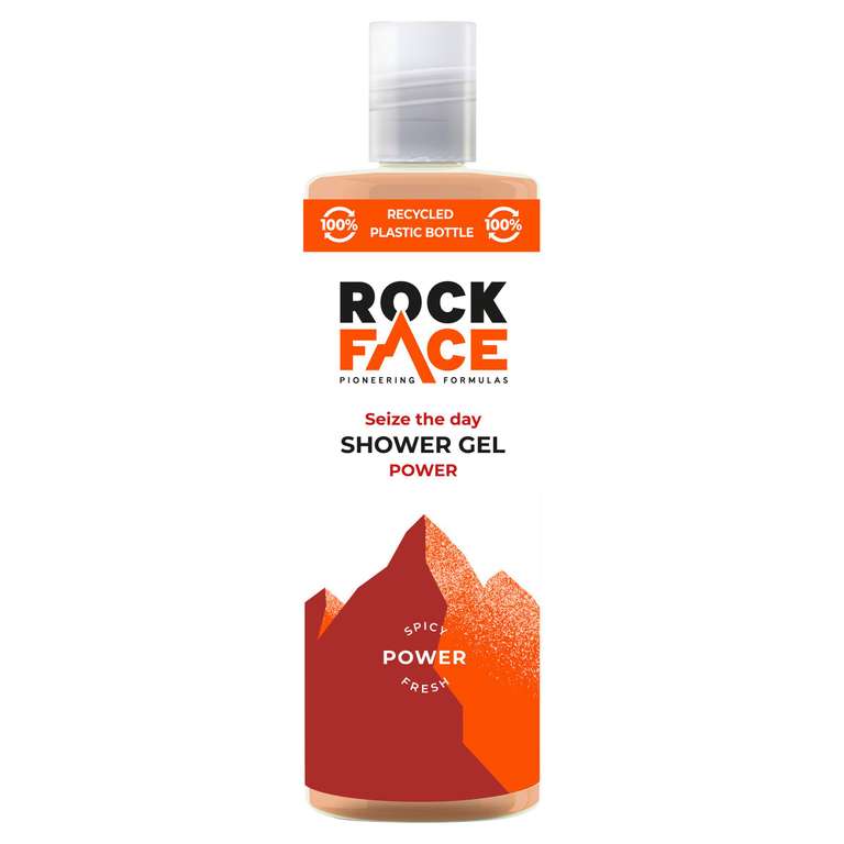 Rock Face Shower Gel Spicy Fresh 415ml (Nectar Price)
