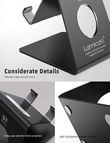 Lamicall Phone Stand Compatible with iPhone 15 14 13 12 11 Pro Xs XR X 8 7 6s, HUAWEI, Samsung S23 Sold by LamicallDirect / FBA