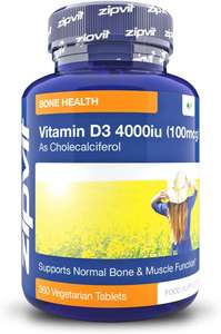 Vitamin D3 4000iu, VEGETARIAN - 360 Micro Tablets - £5.92 or £5.33 S&S Sold by Zipfit and Fulfilled by Amazon