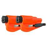Resqme Car Escape Tool, safety and survival tool - Pack of 2, Orange