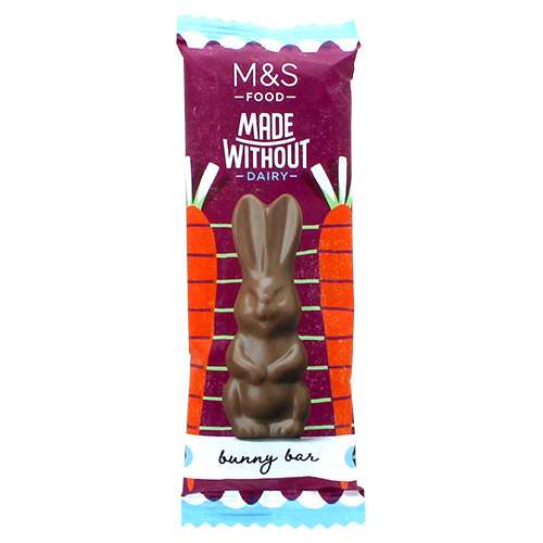 Dairy Free Chocolate Bunny 7p @ Marks & Spencer Wakefield