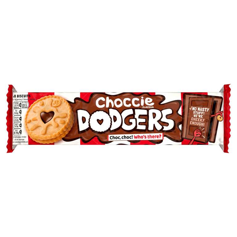 Jammie Dodgers Biscuits Raspberry/Choccie Flavour 140g Nectar Price