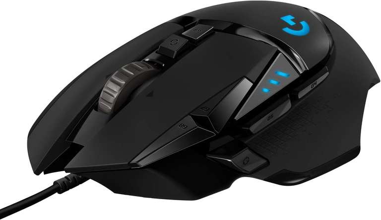 Logitech G502 Hero Wired Gaming Mouse - Black - £29.99 @ Argos (Free with Click & Collect)