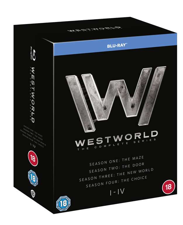 Westworld Complete Series Blu Ray