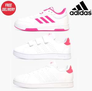 Adidas Girls Classic Lace Up Or Comfort Strap Trainers Using Code