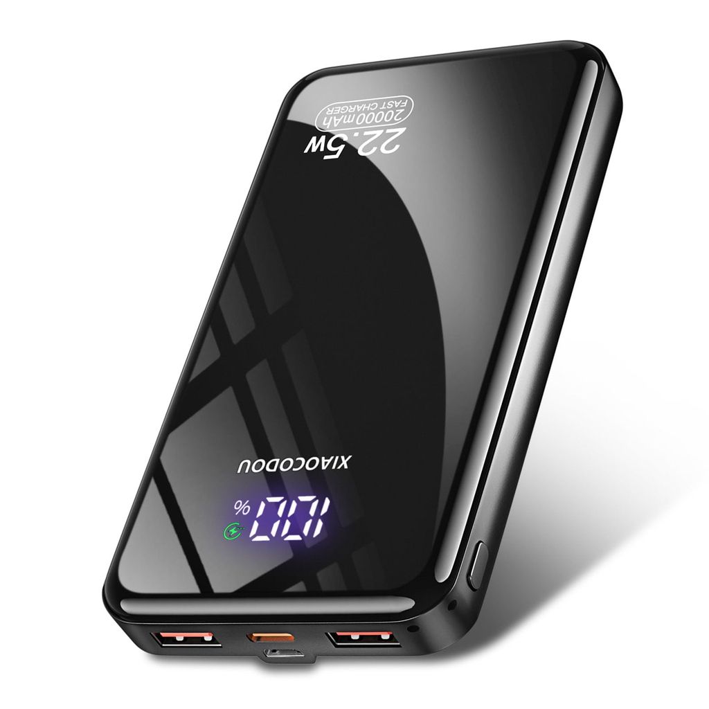 Power Bank 20000mAh, PD3.0 QC4.0 22.5W Fast Charging PD20W USB C Portable Charger and LCD - Sold by Greenenergy Prime / FBA