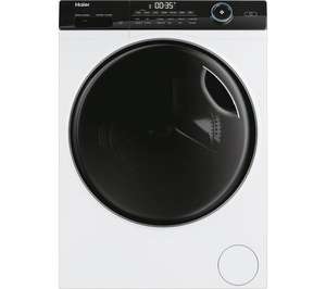 Haier I-Pro Series 5 HWD90-B14959U1, 9/6kg Washer Dryer, D Rated in White, Free Installation & Disposal, 5 year Guarantee + £75 Cashback
