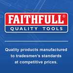Faithfull FAIUBARS Utility Bar Twin Pack - 375 mm (15 Inch) and 177 mm (7 Inch)