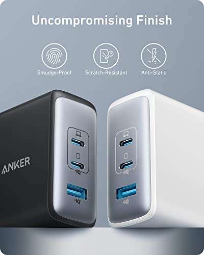 Anker 100W USB C Charger, 736 Charger (Nano II 100W), 3-Port Fast Compact Wall Charger Sold by AnkerDirect UK