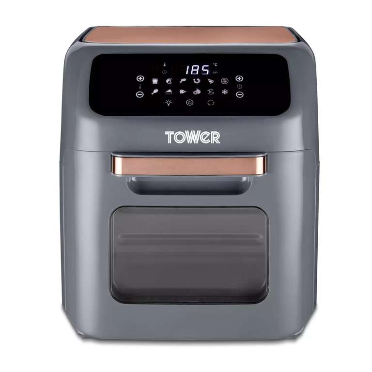 Tower Vortx 12 Litre Rose Gold Air Fryer Oven