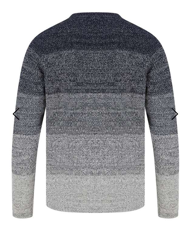 Men’s Graduated Colour Block Knitted Jumper For £14.39 + £2.49 delivery with code @ Tokyo Laundry
