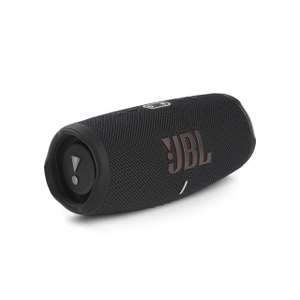JBL Charge 5 Bluetooth Speaker, Waterproof Portable Boombox with Built-in Powerbank, Battery for up to 20 Hours of Wireless Music, Black
