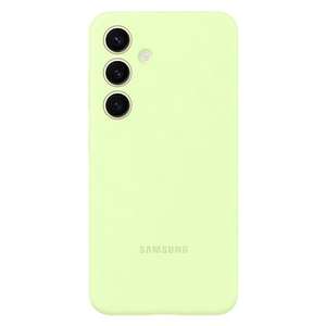 Samsung Galaxy Official S24 Silicone Case, Lime + FREE Screen Protector