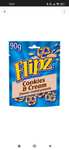 Flipz Cookies and Cream Flavour Coated Pretzels 39p Farmfoods, Kirkintilloch