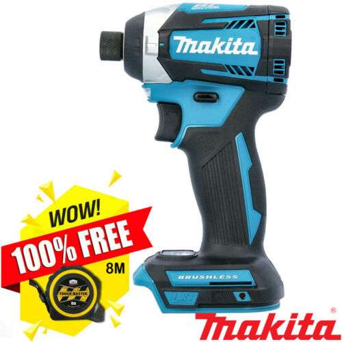 Makita DTD154Z 18v Brushless Impact Driver (Body Only) £80.96 with code @ Fast Fix Ebay Store (UK Mainland)