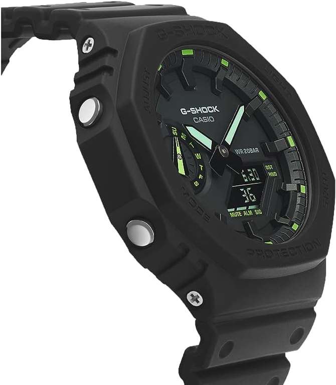 Casio Men's Analogue-Digital Quartz G-Shock Watch with Plastic Strap GA-2100-1A3ER