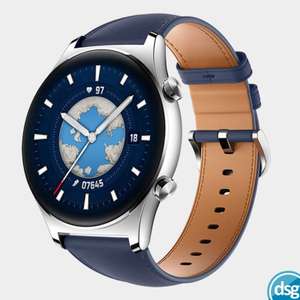 Honor Watch 46mm GS3 / Nappa Leather Blue /14 Day Battery / Heart Rate - DSG Outlet eBay