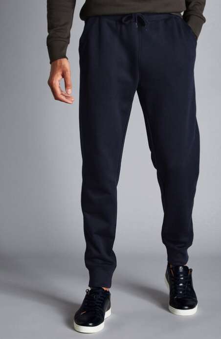 Jersey Joggers - Navy £19.95 @ Charles Tyrwhitt Free click and collect