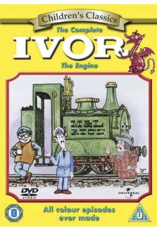 The Complete Ivor the Engine: All Colour Episodes Ever Made DVD (used) with code