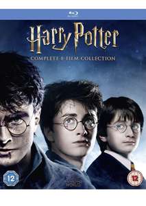 Harry Potter - Complete 8-Film Collection Blu-ray (Used) - £11.89 with code @ World of Books