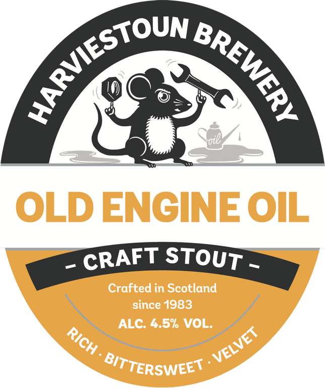 "Harviestoun Brewery, Old Engine Oil" Craft Stout (330ml bottle) - 79p instore at Heron Foods, Prudhoe
