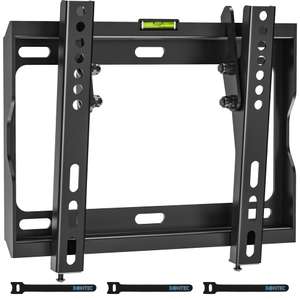 BONTEC Low Profile TV Wall Mount Bracket for Most 17-45" LED/LCD/OLED Plasma Flat Screen TVs Prime Excl W/Code Sold by bracketsales123 FBA