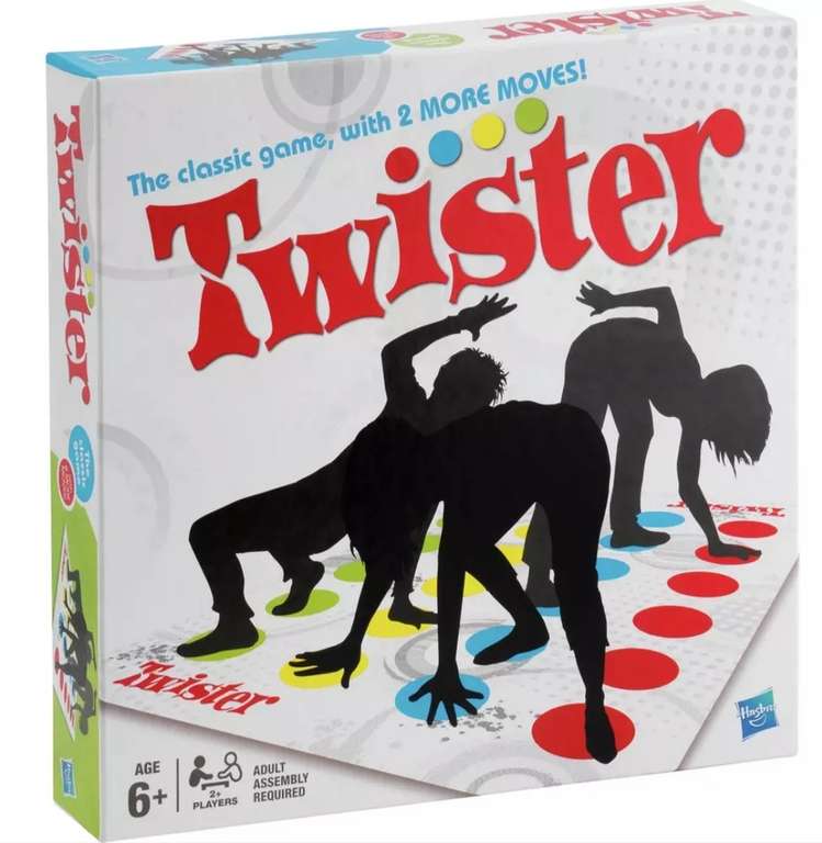Hasbro Twister Board Game & Pop Up Pirate Game £7.50 each / Connect 4 Board Game £9.99 / Frustration Game £9.75 - Free Collection @ Argos