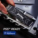 1TB - Kingston FURY Renegade PCIe Gen 4 x4 NVMe SSD - 7300MB/s, 3D TLC, 1GB Dram Cache, 1000 TBW (PS5 Compatible) - £73.78 @ Amazon