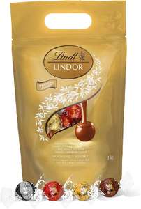 Lindt Lindor Mixed Assortment of Chocolate Truffles Bag -Approximately 80 Balls, 1kg - expire 30/11/2022 - £14.18 via Amazon Warehouse