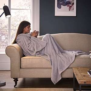 TWO Silentnight Snugsie Wearable Blankets Silver or Blush £22.95 delivered with code @Wilko