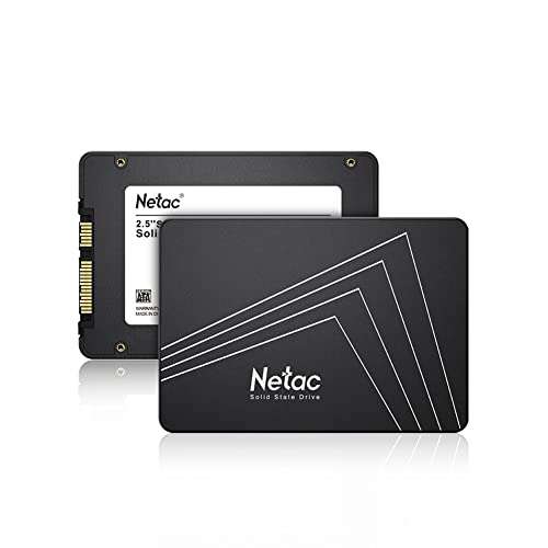 Netac SSD 1TB Internal Solid State Drive HDD 3D NAND, SATA, 2.5 Inch, Internal SSD 1TB Black w/voucher - Sold by Netac Official Store FBA