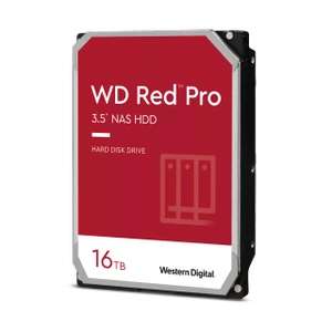 2 x 16 TB WD Red Pro NAS Hard Drives