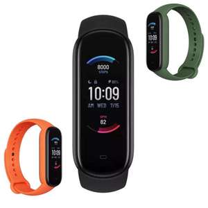 Amazfit Band 5 Smart Band & Fitness Tracker for £24 with Click and collect @ Argos