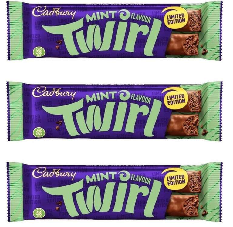 3 for £1 Mint flavoured Twirls - Chesterfield