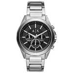 Armani Exchange Chronograph Stainless Steel Men's Watch, Silver with voucher