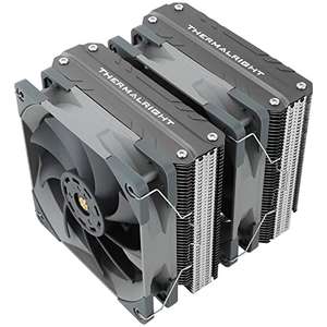 Thermalright Frost Tower 120 CPU Air Cooler, 6 Heatpipes, CPU Cooler, Dual 120mm TL-C12B V2 PWM Fan - sold by THERMALRIGHT.EUR FBA